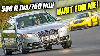 Got Torque?! 330hp/750Nm! Audi A4 3.0 TDI B7 // Nürburgring