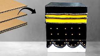 Kaaba Showpiece  Making With Cardboard  - Do It Yourself  Hope - 3 Minute DIY