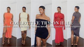 Collective Try-On Haul | ASOS, Meshki, Comfelie, H&M, Jluxlabel + MORE | Maya Galore