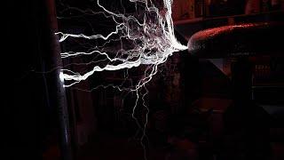 Resurrection of my 3Kw Twin Microwave Transformer Tesla Coil