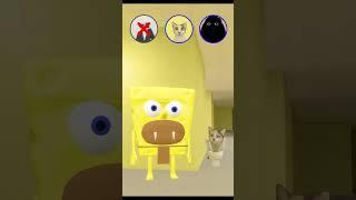 [POV ] Beware! SpongeBob is Lurking Behind the Wall!  #meme #gmod #cat