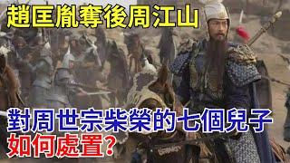 趙匡胤奪了後周的江山，對周世宗柴榮的七個兒子，如何處置？【硬核王探長】#歷史#歷史故事#歷史人物#史話館#歷史萬花鏡#奇聞#歷史風雲天下