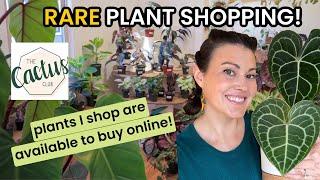 NEW! PLANT FRIENDS CAN BUY WHAT I SHOP! Plant Shopping At Cactus Club - Houseplants & Indoor Plants