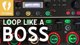 Loop like a Boss! RC 505 Loopstation Tutorial Part 1 for Guitar / Guitarists 2020