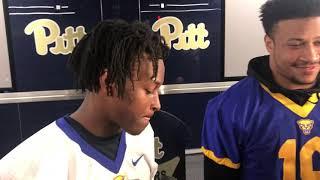 Pitt Blue-Gold Captains Maurice Ffrench, Saleem Brightwell 4/11/19 | Pitt Spring Practice | PSN