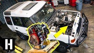 Cummins R2.8 Turbo Diesel Soon to Power Scotto’s Land Rover Discovery?!? #semacrunch