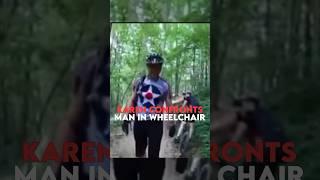 Disabled Rider Takes on PARK KAREN and WINS BIG!