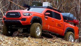 1/10 Scale RC Car : TOYOTA TACOMA TRD PRO(3D printed body) Off-road Driving #2.