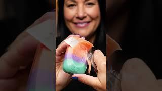 Oddly Satisfying Rainbow Soap Carving 