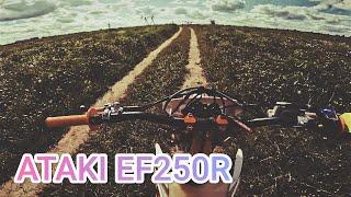 KTM на минималках. Впечатления от Ataki EF250R. Покатушка.