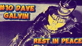 DAVE GALVIN 1970s FALLEN US SPEEDWAY RIDER