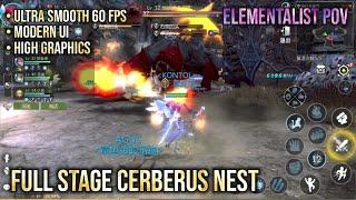 Full Stage Cerberus Nest (Normal Mode) Elementalist POV - DRAGON NEST WORLD