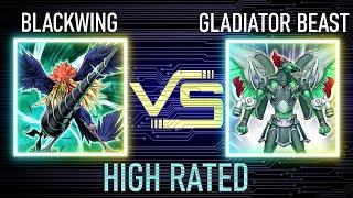 Blackwing vs Gladiator beast | High Rated | Edison Format | Dueling Book