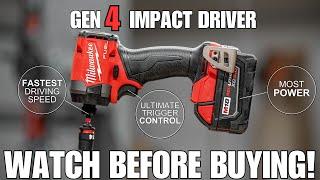 Milwaukee 2953 M18 FUEL Impact Driver Gen 4 | Should You Buy?