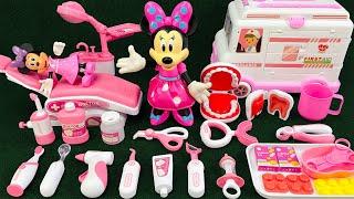 Satisfying With Minnie Mouse Ambulance Toy Happy unboxing ASMR