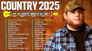 New Country Music 2025  Luke Combs, Morgan Wallen, Kane Brown, Chris Stapleton, Brett Young,