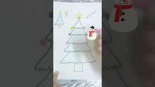 Do you know the right way to draw Christmas trees #christmasmagic #finallyitschristmas