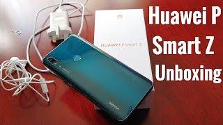 Huawei P Smart Z Emerald Green Unboxing & Hands On Review