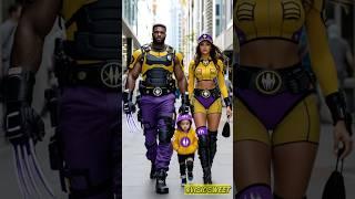 Superhero costume thirty | deadpool vs wolverine vs heroes #marvel #superhero #shorts #ai