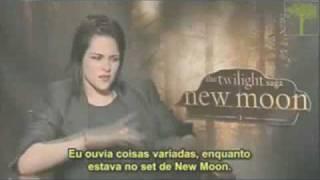 Kristen diz o que ouvio no set de new moon The Great Kristen