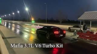 Worlds Fastest Manual Transmission 3.7L V6 Mustang - Mafia Turbocharged 10.2@137