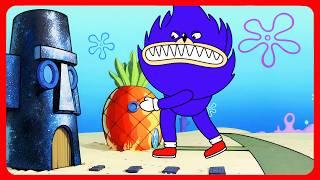 Best of SpongeBob vs SHIN SONIC TAPES cartoon Animation (Part 2)