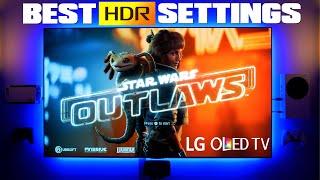 Best HDR Settings For Star Wars Outlaws On Your LG OLED TV - How To Enjoy HDR In The Best Way