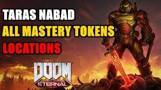 Taras Nabad All Mastery Tokens Locations Doom Eternal