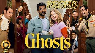 Ghosts 4x02 Promo (HD) Title "Sam's Dad" Rose McIver comedy series