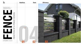 Fence Designs in ArchiCAD | REACTIONS