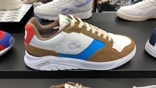 Lacoste Game Advance LX (White/Brown) - SKU: 45SMA0093385