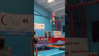 The last one had me rethinking life #gymnastics #fails #sports #trampoline #flips #flipfail