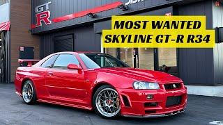 COLLECTOR'S DREAM COLOR! AR2 GT-R R34 VSPEC HEADED TO USA