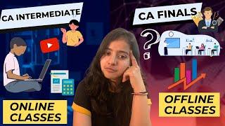 How to make a choice between offline/online classes? | CA Nandini Agrawal