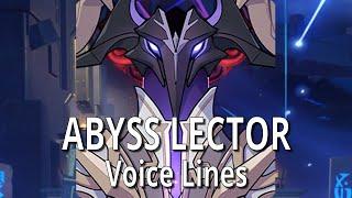 Abyss Lector - Voice Lines -- Genshin Impact