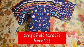 The Craft Felt Tarot by Gianna Lucci  is Here!!!