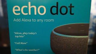Amazon Alexa Dot: First Impressions
