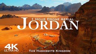 [4K] JORDAN 2025  الأردن Drone Aerial | 1 Hour drone Aerial Film of Jordania | Amman الأردن