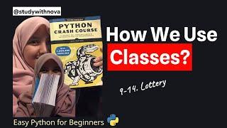 #65 Let's Code Python Crash Course | studywithnova