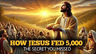 The Miracle of Loaves and Fishes | bible stories #BibleStories #JesusFeeds5000 #LoavesAndFishes