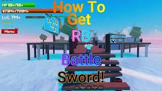 How To Get Rb Battle Sword | Cat Piece