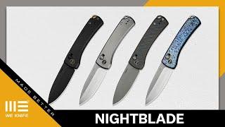 Enter the WE NIGHTBLADE from Dutch Bushcraft Knives!