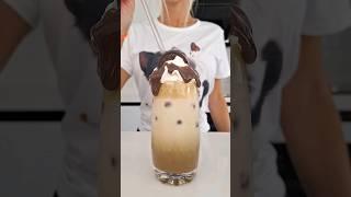 Pistachio iced coffee  #pistachio #coffee #easyrecipe #fypシ #icedcoffee #coffeetime