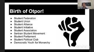 Ivan Marovic  How Otpor! Created a Wave of Resistance