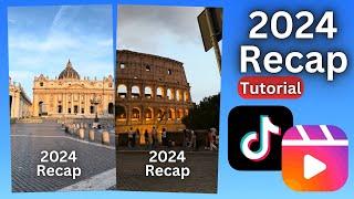 2024 Recap TikTok Trend Tutorial I 2024 Recap Template For Instagram Reels & TikTok