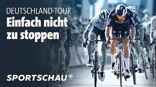 Deutschland-Tour, 3. Etappe Highlights: Königsetappe endet in Villingen-Schwenningen | Sportschau