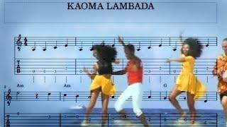 KAOMA LAMBADA | Easy Guitar Tabs With Chords