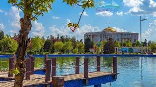 TAJIKISTAN 4K WALKING TOUR  Таджикистан сегодня Душанбе сити май 2024