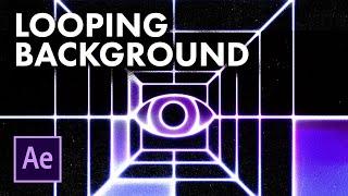 After Effects Looping Background Tutorial - 3D Grid