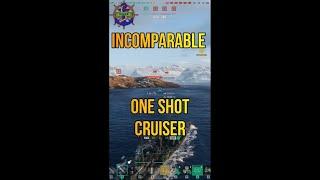 ️ONE SHOT CRUISER️Incomparable  #shorts - World of Warships